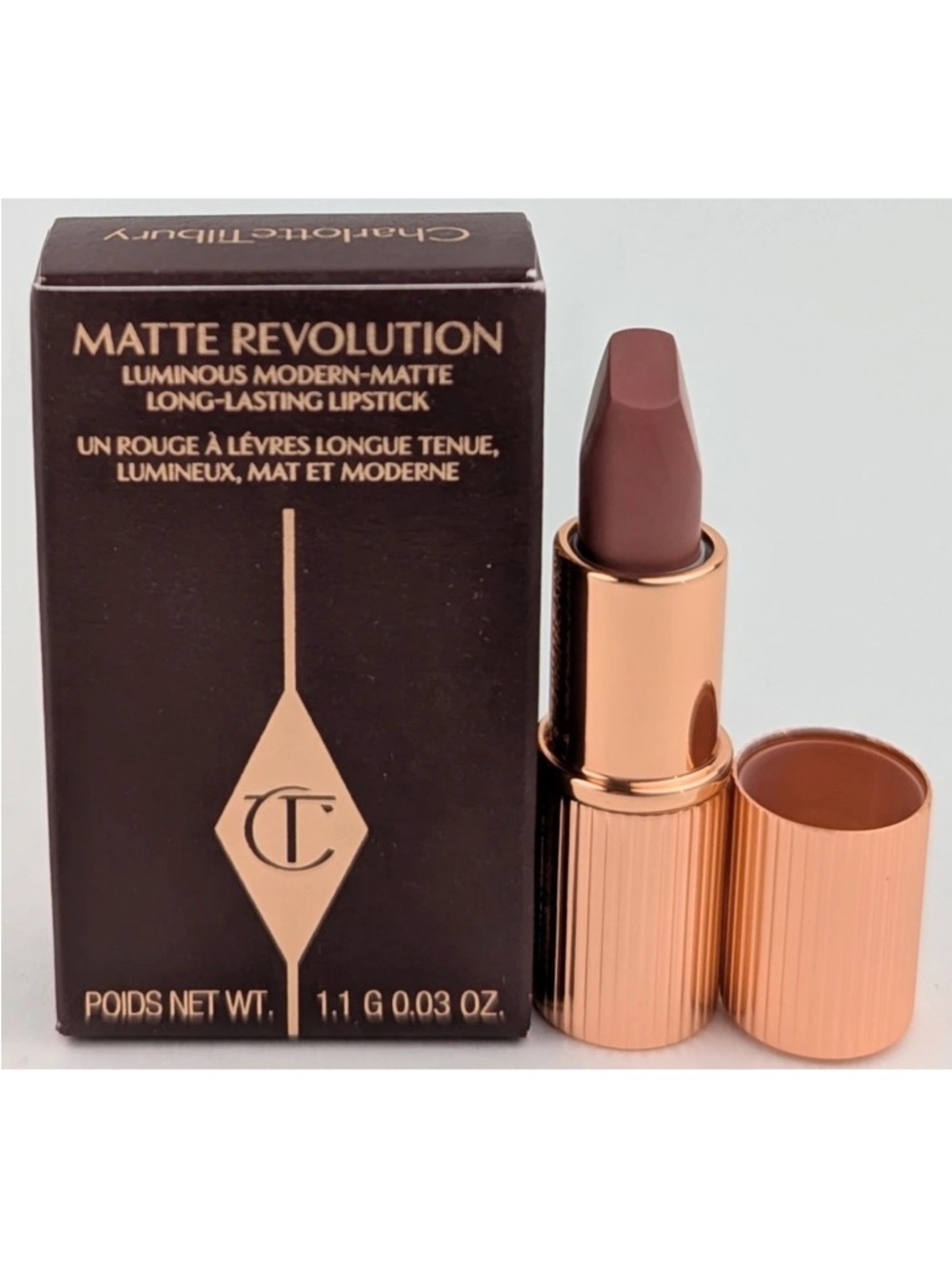 Charlotte Tilbury Matte Revolution Lipstick Pillow Talk - Mini Travel Size BNIB